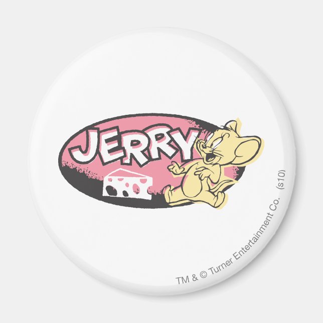 Imán Logo de Jerry Cheese (Frente)