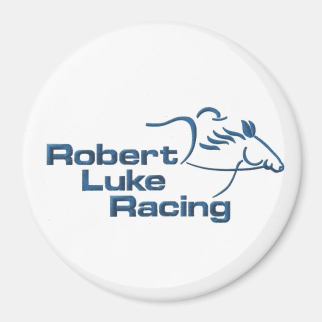 Imán Logo de la Carreras Robert Luke (Frente)
