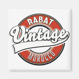Imán Logo de la cosecha de Rabat morocco
