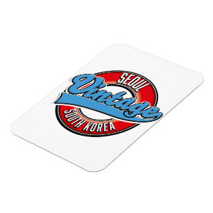 Imán Logo de la cosecha de Seúl en Corea del Sur