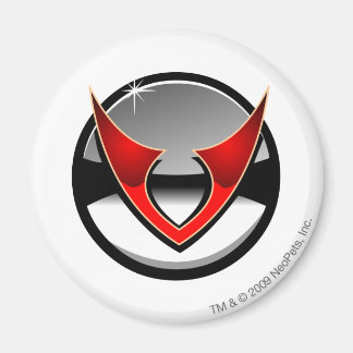 Imán Logo de la Estación Espacial de Virtupets de Team