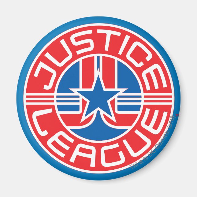 Imán Logo de la Liga de la Justicia (Frente)