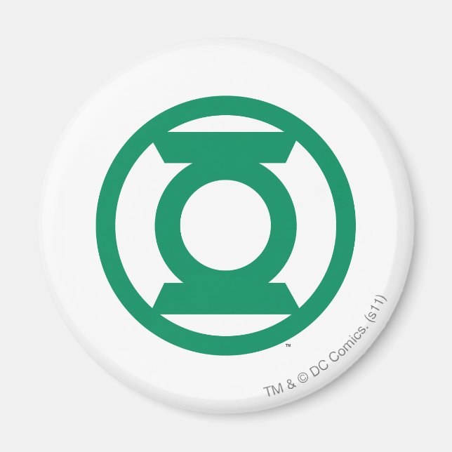 Imán Logo de la Linterna Verde 13 (Frente)