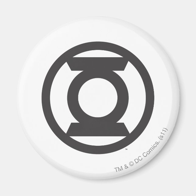 Imán Logo de la Linterna Verde 14 (Frente)