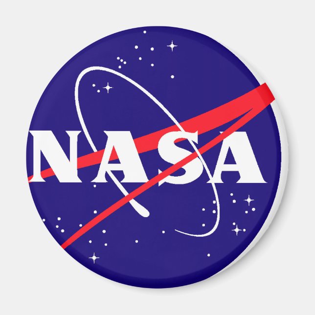 Imán Logo de la NASA (Frente)