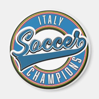 Imán Logo de los campeones de fútbol de España.