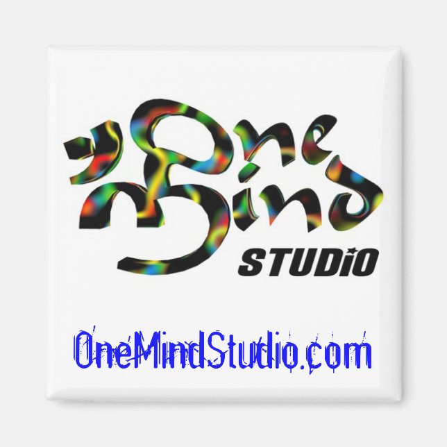 Imán LOGO de Magnet, One Mind Studio (Frente)