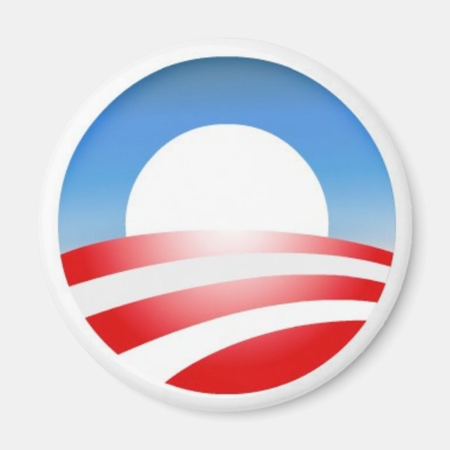 Imán Logo de Obama (Frente)