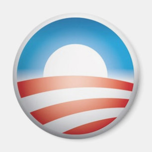 Imán Logo de Obama