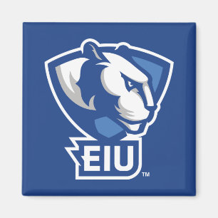 Imán Logo de Panthers University del Este de Illinois