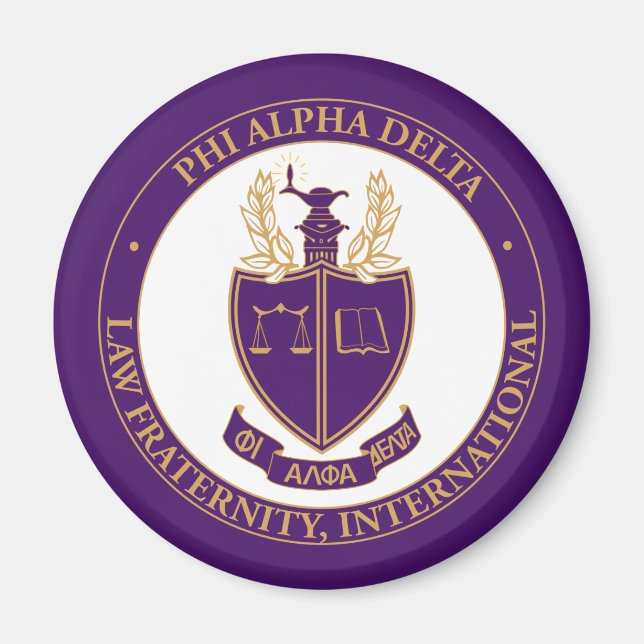 Imán Logo de Phi Alpha Delta (Frente)