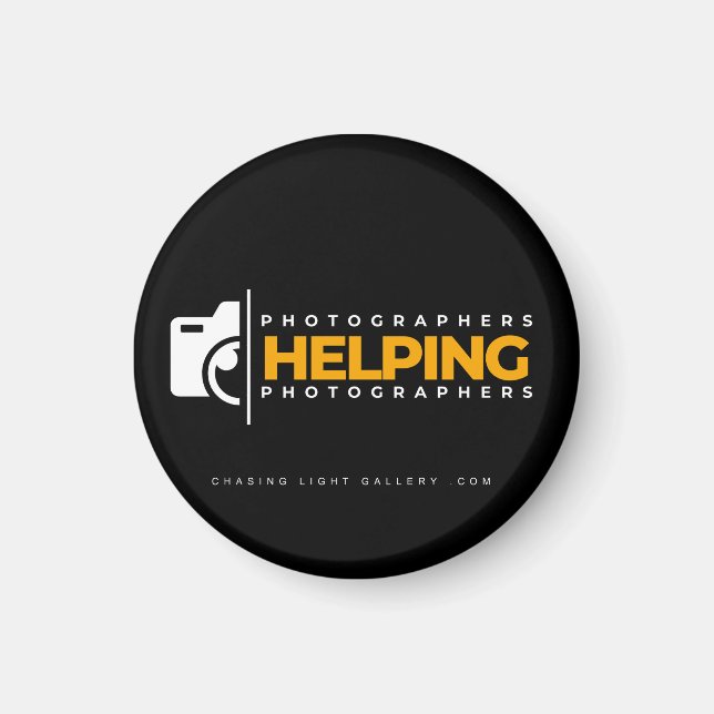 Imán Logo de 'PHP' | Circle Magnet (Frente)