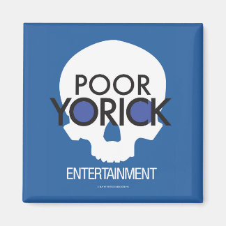 Imán Logo de Poor Yorick Entertainment