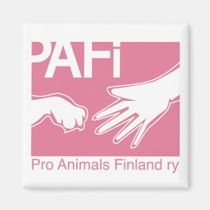 Imán Logo de Pro Animals Finlandia