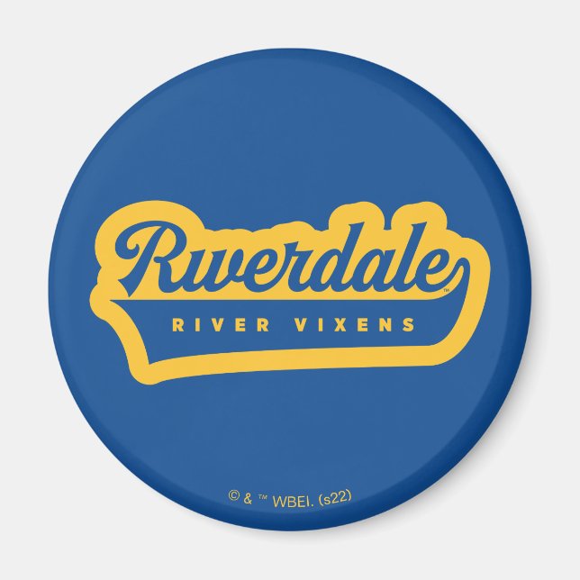 Imán Logo de Riverdale River Vixens (Frente)