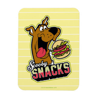 Imán Logo de Scooby-Doo "Snacks Scooby"