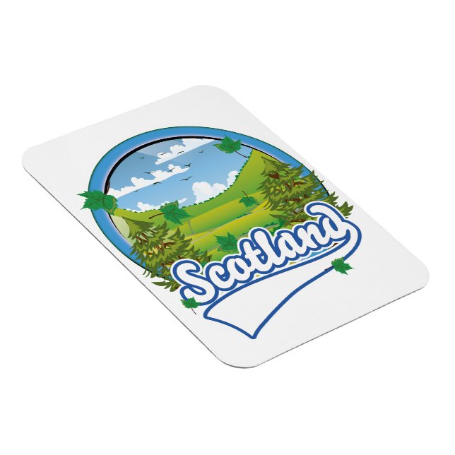 Imán Logo de Scotland Travel (Lado Derecho)