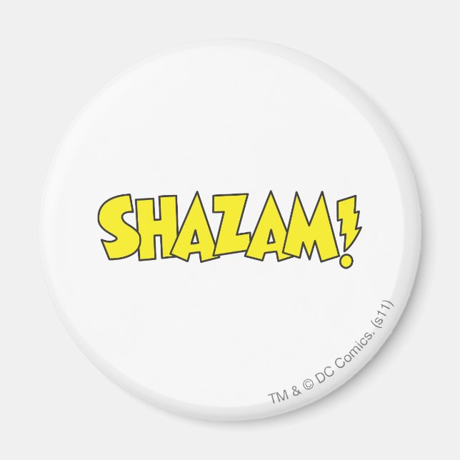 Imán Logo de Shazam Amarillo (Frente)