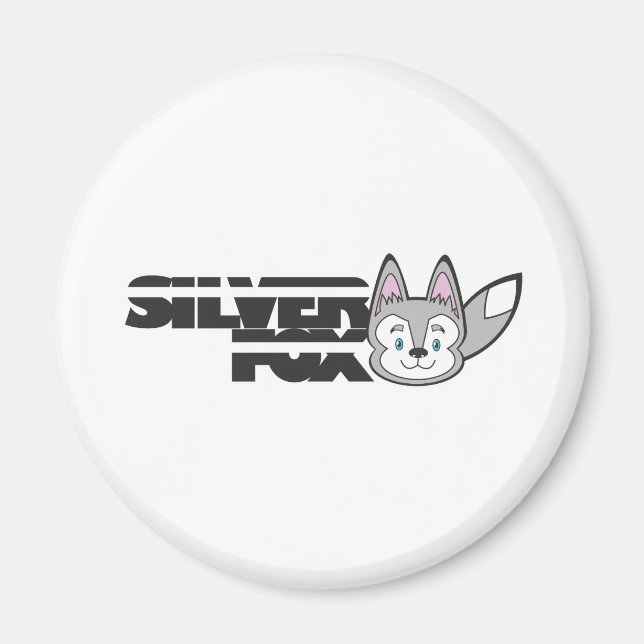 Imán Logo de Silver fox (Frente)