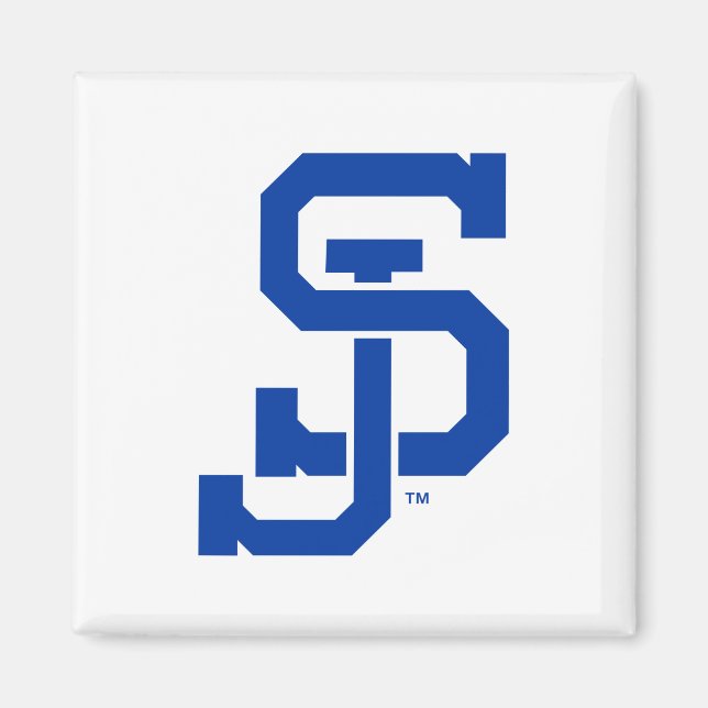 Imán Logo de SJ Spartans (Frente)