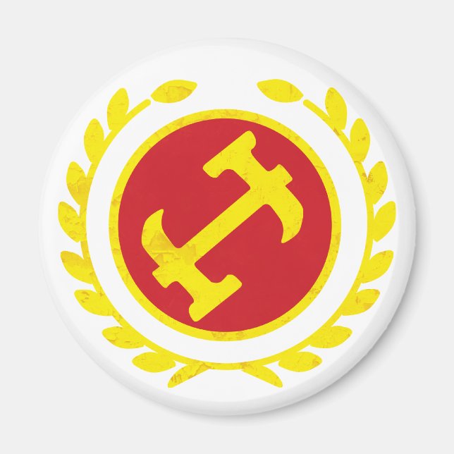 Imán Logo de Stone Mason (Frente)