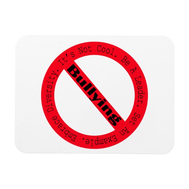 Imán Logo de Stop Bullying de Shirley Taylor (Horizontal)