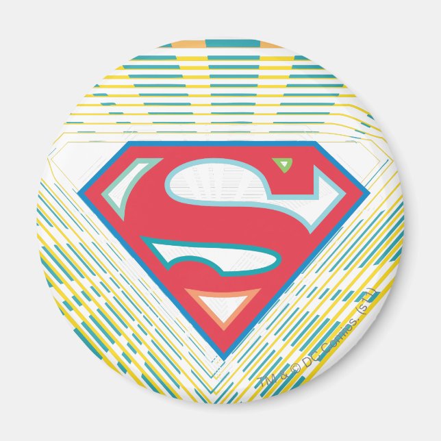 Imán Logo de Supergirl Groovy (Frente)