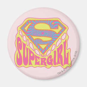 Imán Logo de Supergirl Groovy