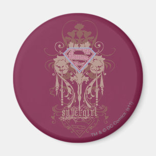 Imán Logo de Supergirl Jewel