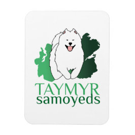 Imán Logo de Taymyr Samoyeds