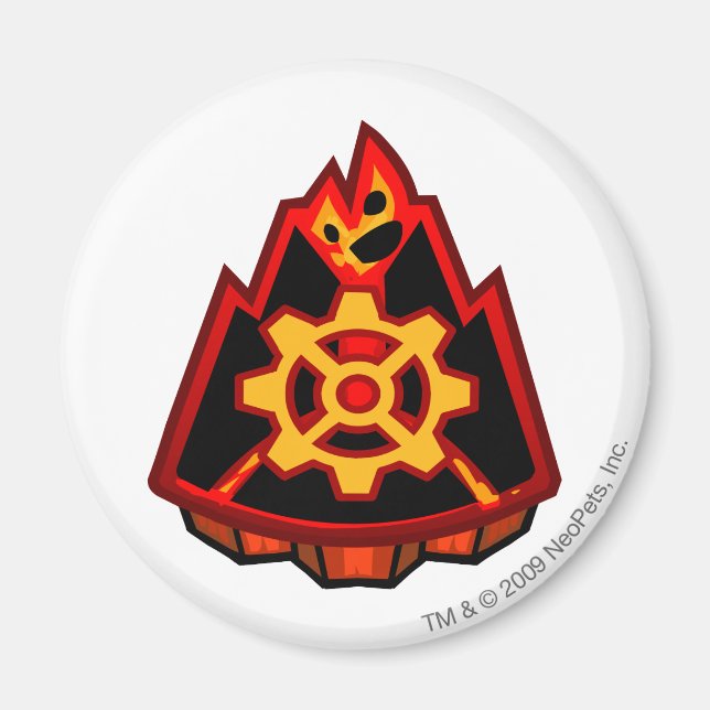 Imán Logo de Team Moltara (Frente)