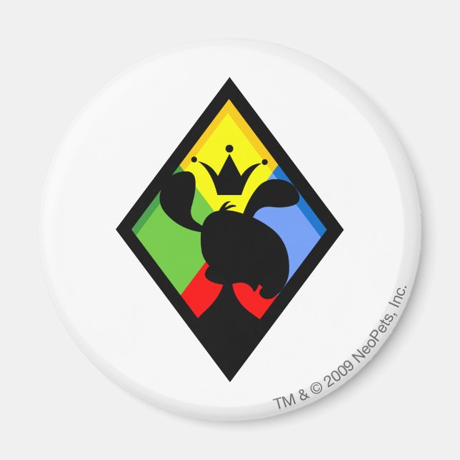 Imán Logo de Team Roo Island (Frente)