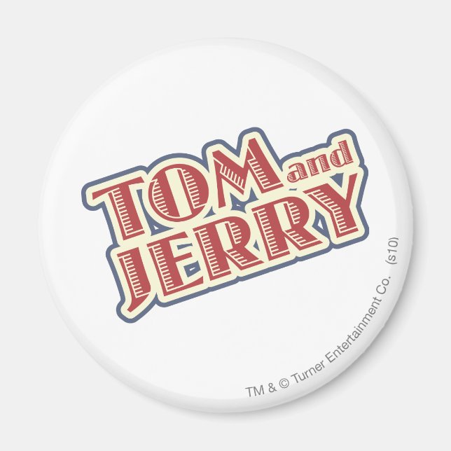Imán Logo de Tom y Jerry (Frente)