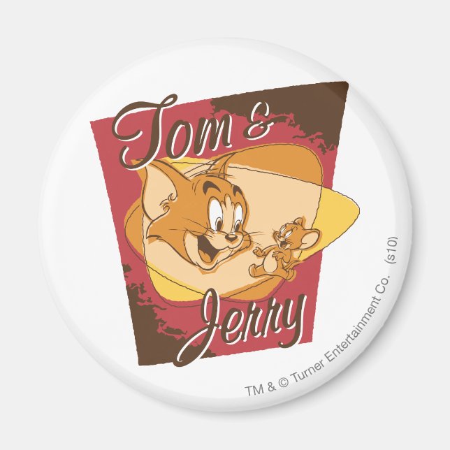 Imán Logo de Tom y Jerry 2 (Frente)