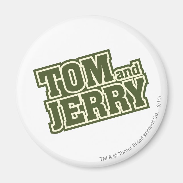 Imán Logo de Tom y Jerry 3 (Frente)