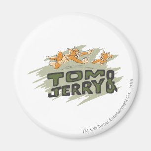 Imán Logo de Tom y Jerry Chase