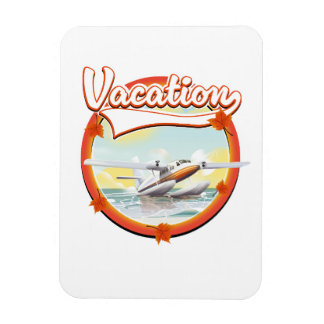 Imán Logo de vacaciones
