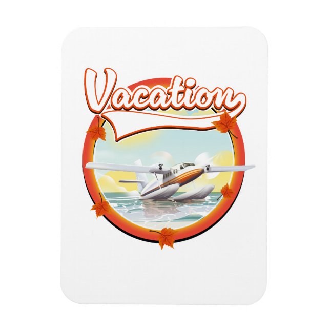Imán Logo de vacaciones (Vertical)