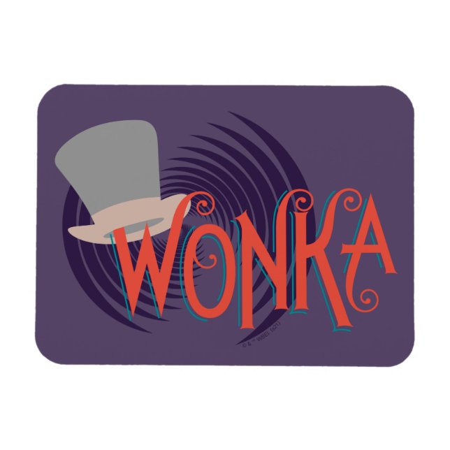 Imán Logo de Wonka Spiral (Horizontal)