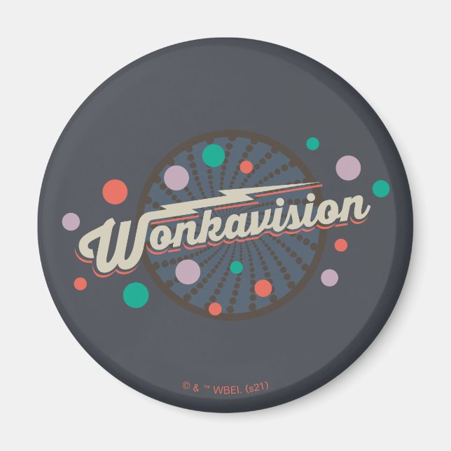 Imán Logo de Wonkavision (Frente)