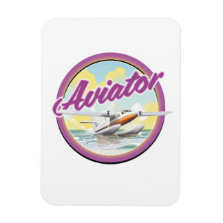 Imán Logo del Aviador de Aviación Marítimo