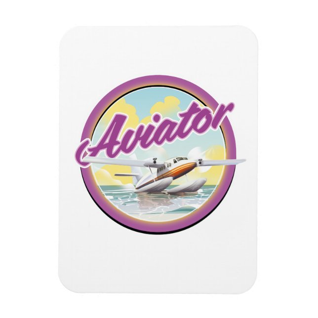 Imán Logo del Aviador de Aviación Marítimo (Vertical)