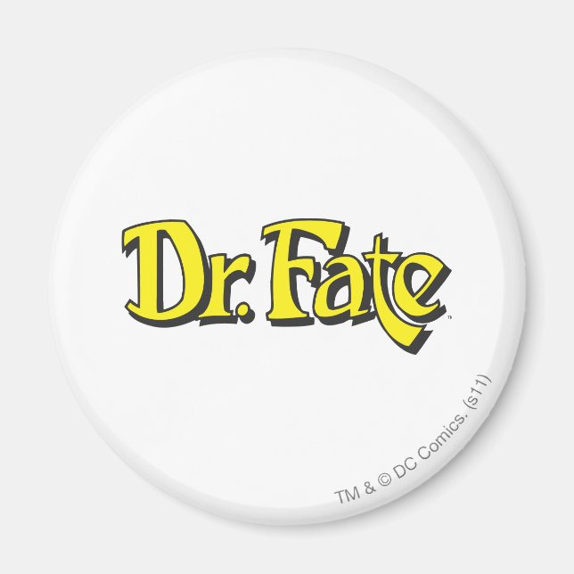 Imán Logo del Dr. Fate (Frente)