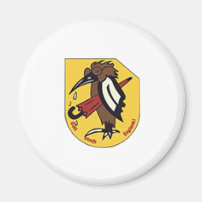 Imán Logo del emblema de Luftwaffe de la fuerza aérea a (Frente)