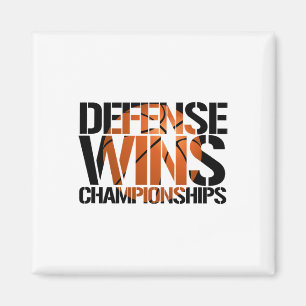 Imán Logo del Equipo de Esquemas del Campeonato de Defe
