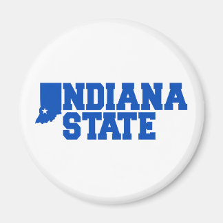 Imán Logo del estado de Indiana