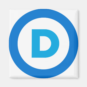 Imán Logo democrático