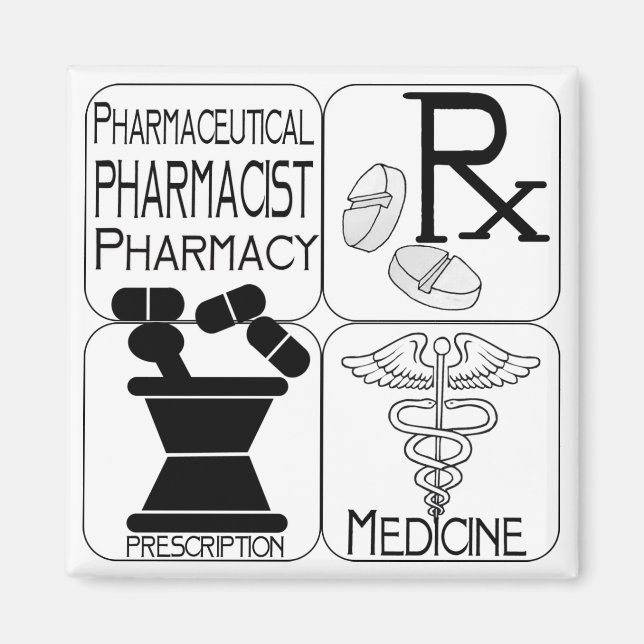 Imán LOGO Farmacéutico (Frente)