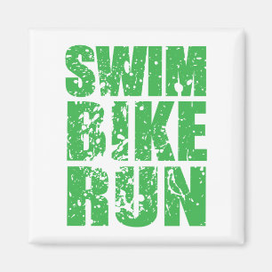 Imán Logo genial de Triatlón para todos los amantes del