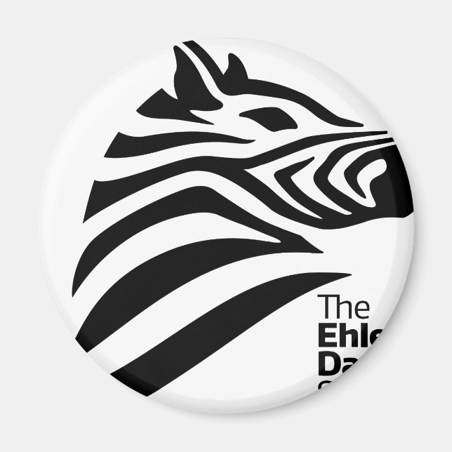 Imán Logo Oficial de la Sociedad Ehlers-Danlos (Frente)